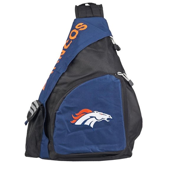 NFL Denver Broncos Leadoff Sling Bag Backpack